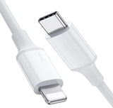 Darrahopens Electronics > Mobile Accessories > Phone Chargers 3-pack 2m Lightning cable charging and data transfer 2pcs USB-C White 3-PACK 2M charging cable