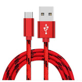 Darrahopens Electronics > Mobile Accessories > Phone Chargers 3m Type C USB Charger Fast Charging Cable for Samsung Galaxy S21 S22 S23 Red