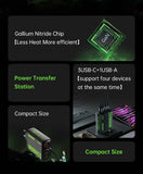Darrahopens Electronics > Mobile Accessories > Phone Chargers AC30U2-EU 30W USB C Charger, 4-Port Fast Charging Block,black