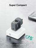 Darrahopens Electronics > Mobile Accessories > Phone Chargers Aukey Comet 45W PD Fast Wall Charger GaN USB-C (PA-C2)