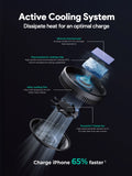 Darrahopens Electronics > Mobile Accessories > Phone Chargers Aukey MagFusion Dash Pro Qi2 Magnetic Fast Wireless Charging Phone Mount with Active Cooling (HD-MC13A)