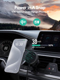 Darrahopens Electronics > Mobile Accessories > Phone Chargers Aukey MagFusion Dash Pro Qi2 Magnetic Fast Wireless Charging Phone Mount with Active Cooling (HD-MC13A)