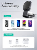 Darrahopens Electronics > Mobile Accessories > Phone Chargers Aukey MagFusion L Qi2 Foldable 2 In 1 Magnetic Wireless Charger (LC-MC211)
