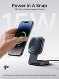 Darrahopens Electronics > Mobile Accessories > Phone Chargers Aukey MagFusion L Qi2 Foldable 2 In 1 Magnetic Wireless Charger (LC-MC211)