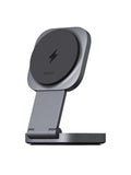 Darrahopens Electronics > Mobile Accessories > Phone Chargers Aukey MagFusion L Qi2 Foldable 2 In 1 Magnetic Wireless Charger (LC-MC211)