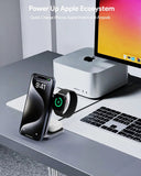Darrahopens Electronics > Mobile Accessories > Phone Chargers Aukey MagFusion Z Qi2 3-in-1 Foldable Magnetic Fast Wireless Charging Station (LC-MC312)