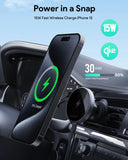 Darrahopens Electronics > Mobile Accessories > Phone Chargers Aukey MagLink Dash Magnetic Fast Wireless Charging Phone Mount (HD-MC13)