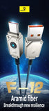Darrahopens Electronics > Mobile Accessories > Phone Chargers Baseus Fast charging data cable CtoC 100w 1m-Black