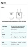 Darrahopens Electronics > Mobile Accessories > Phone Chargers Baseus GaN5 Fast charging charger mini 1C 20W-Black