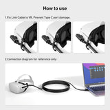 Darrahopens Electronics > Mobile Accessories > Phone Chargers BENFEI 375BK-5M Link Cable 16 FT USB 3.0 to USB C Cable for VR Headset 5M