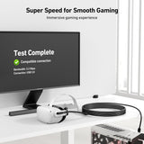 Darrahopens Electronics > Mobile Accessories > Phone Chargers BENFEI 375BK-5M Link Cable 16 FT USB 3.0 to USB C Cable for VR Headset 5M