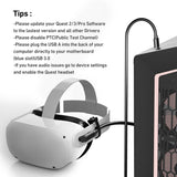 Darrahopens Electronics > Mobile Accessories > Phone Chargers BENFEI 375BK-5M Link Cable 16 FT USB 3.0 to USB C Cable for VR Headset 5M