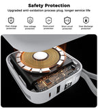 Darrahopens Electronics > Mobile Accessories > Phone Chargers Choetech B697C-WH 10000mAh LED display 22.5W power bank for Mobile and Apple watch/Airpods CCC Certified