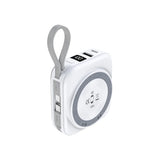 Darrahopens Electronics > Mobile Accessories > Phone Chargers Choetech B697C-WH 10000mAh LED display 22.5W power bank for Mobile and Apple watch/Airpods CCC Certified