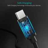 Darrahopens Electronics > Mobile Accessories > Phone Chargers CHOETECH CC0003 USB-C to USB-C Cable 2M Black