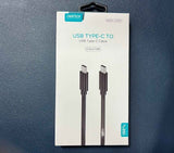 Darrahopens Electronics > Mobile Accessories > Phone Chargers CHOETECH CC0003 USB-C to USB-C Cable 2M Black