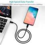 Darrahopens Electronics > Mobile Accessories > Phone Chargers CHOETECH CC0003 USB-C to USB-C Cable 2M Black