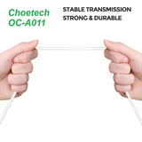 Darrahopens Electronics > Mobile Accessories > Phone Chargers Choetech OC-A011 USB-C In-Ear Headphones 1.2m - White