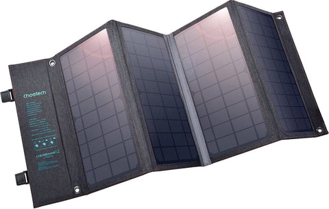 Darrahopens Electronics > Mobile Accessories > Phone Chargers Choetech SC006 Solar Panel Portable Charger 40W 18V USB C Solar Panels Charger with USB C PD 30W