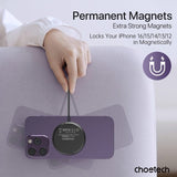 Darrahopens Electronics > Mobile Accessories > Phone Chargers CHOETECH T697-F 15W/7.5W/5W magnetic charger for iPhone, Air Pods and more 1.5M Black