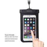 Darrahopens Electronics > Mobile Accessories > Phone Chargers CHOETECH WPC007 Universal WaterProof Cell Phone Pouch Pouch Bag (8-inch/White)