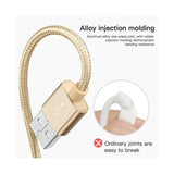 Darrahopens Electronics > Mobile Accessories > Phone Chargers Fast Charging Cable Nylon 2m 2A Compatible with Apple iPhone