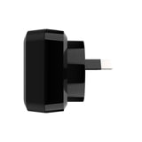 Darrahopens Electronics > Mobile Accessories > Phone Chargers Laser Fast Charging Dual USB Wall Charger with 3 in 1 Cable - Black
