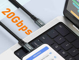 Darrahopens Electronics > Mobile Accessories > Phone Chargers OXHORN CB-CC-3205 USB C 3.2 Gen 2x2 Cable 0.5m