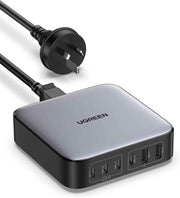 Darrahopens Electronics > Mobile Accessories > Phone Chargers UGREEN 35044A Nexode 200W 6-port GaN Desktop Fast Charger