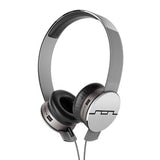 Darrahopens Electronics > Mobile Accessories SOL Republic Tracks HD High Def V10 Headphones On Ear Wired Silver Grey