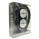 Darrahopens Electronics > Mobile Accessories SOL Republic Tracks HD High Def V10 Headphones On Ear Wired Silver Grey