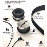 Darrahopens Electronics > Mobile Accessories SOL Republic Tracks HD High Def V10 Headphones On Ear Wired Silver Grey