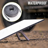 Darrahopens Electronics > Networking > Bridges & Routers 46M/150FT Replacement Gen 3 Cable 26AWG for Starlink Rectangular Satellite V3 Waterproof Weatherproof High Speed Supports Bandwidths up to 1200Mbps Gray