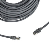 Darrahopens Electronics > Networking > Bridges & Routers 46M/150FT Replacement Gen 3 Cable 26AWG for Starlink Rectangular Satellite V3 Waterproof Weatherproof High Speed Supports Bandwidths up to 1200Mbps Gray