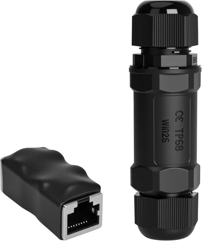 Darrahopens Electronics > Networking > Bridges & Routers Starlink Coupler  for Starlink Cable/Cat7/Cat6/Cat5E/Cat5 Network LAN Cable Extender IP68 Waterproof (PoE Supported)