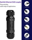 Darrahopens Electronics > Networking > Bridges & Routers Starlink Coupler  for Starlink Cable/Cat7/Cat6/Cat5E/Cat5 Network LAN Cable Extender IP68 Waterproof (PoE Supported)