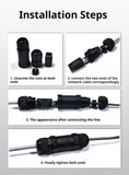 Darrahopens Electronics > Networking > Bridges & Routers Starlink Coupler  for Starlink Cable/Cat7/Cat6/Cat5E/Cat5 Network LAN Cable Extender IP68 Waterproof (PoE Supported)