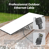 Darrahopens Electronics > Networking > Bridges & Routers Starlink Gen 3 Ethernet Cable 15M/49.2FFT Cable,  Waterproof, Grey