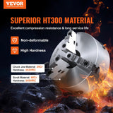 Darrahopens Electronics > Printer Accessories & Supplies > Calculators VEVOR 3-Jaw Lathe Chuck, 200 mm, Self-Centering Lathe Chuck, 4-200 mm Clamping Range with T-key Fixing Screws Hexagon Wrench, for Lathe 3D Printer Machining Center Milling Drilling Machine