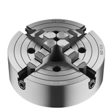 Darrahopens Electronics > Printer Accessories & Supplies > Calculators VEVOR 4-Jaw Lathe Chuck, 10 in (250 mm), Lathe Chuck, 0.6-9.84 in (15-250 mm) Clamping Range with T-key Fixing Screws Reversible Jaws, HT300 Cast Iron Material, Internal External for Wood Metal Lathe