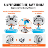 Darrahopens Electronics > Printer Accessories & Supplies > Calculators VEVOR KP2-3/4 Lathe Chuck, 4-Jaw 70 mm Diameter, Metal Lathe Chuck Turning Machine Accessories, Self-centering Tool, for Lathe, Precision Machining, Grinding Machines, Milling Machines