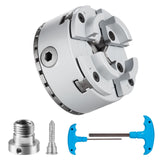 Darrahopens Electronics > Printer Accessories & Supplies > Calculators VEVOR KP2-3/4 Lathe Chuck, 4-Jaw 70 mm Diameter, Metal Lathe Chuck Turning Machine Accessories, Self-centering Tool, for Lathe, Precision Machining, Grinding Machines, Milling Machines