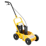 Darrahopens Electronics > Printer Accessories & Supplies > Label Makers VEVOR Striping Line Marking Machine, 610 x 330 x 900 mm, 4-Wheel, Heavy Duty Striping Line Machine with 56-102 mm Adjustable Width, Make Clear Edge Line for Roads, Parking Lots, Sports Field, Yellow