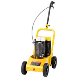 Darrahopens Electronics > Printer Accessories & Supplies > Label Makers VEVOR Striping Line Marking Machine, 610 x 330 x 900 mm, 4-Wheel, Heavy Duty Striping Line Machine with 56-102 mm Adjustable Width, Make Clear Edge Line for Roads, Parking Lots, Sports Field, Yellow