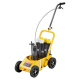 Darrahopens Electronics > Printer Accessories & Supplies > Label Makers VEVOR Striping Line Marking Machine, 610 x 330 x 900 mm, 4-Wheel, Heavy Duty Striping Line Machine with 56-102 mm Adjustable Width, Make Clear Edge Line for Roads, Parking Lots, Sports Field, Yellow