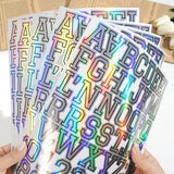 Darrahopens Electronics > Printer Accessories & Supplies > Labels Letter stickers - 10-sheet vinyl letter stickers - 1.5-inch self-adhesive alphabet and number stickers - waterproof - suitable for mailboxes, windows, doors, cars, boats, house numbers (Style B)