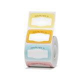 Darrahopens Electronics > Printer Accessories & Supplies > Labels NIIMBOT Name Label Paper Lemonade Theme 50*30mm 230pcs For B21/B3S/B1