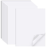 Darrahopens Electronics > Printer Accessories & Supplies > Labels Printable Sticker Paper for Inkjet Printers, 50 Sheets A4 Matte Sticker Paper for Printers, Full Sheet Labels, Sticker Paper