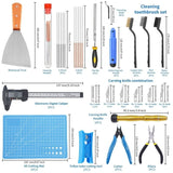 Darrahopens Electronics > Printers > Printers & Accessories 3D Printer Accessory Kit 32 Parts Compatible with 3D Printer Tools and Spare Parts