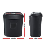 Darrahopens Electronics > Printers > Printers & Accessories Devanti Electric Paper Shredder for Home Office 10 A4 Paper Sheet Cross-Cut Paper